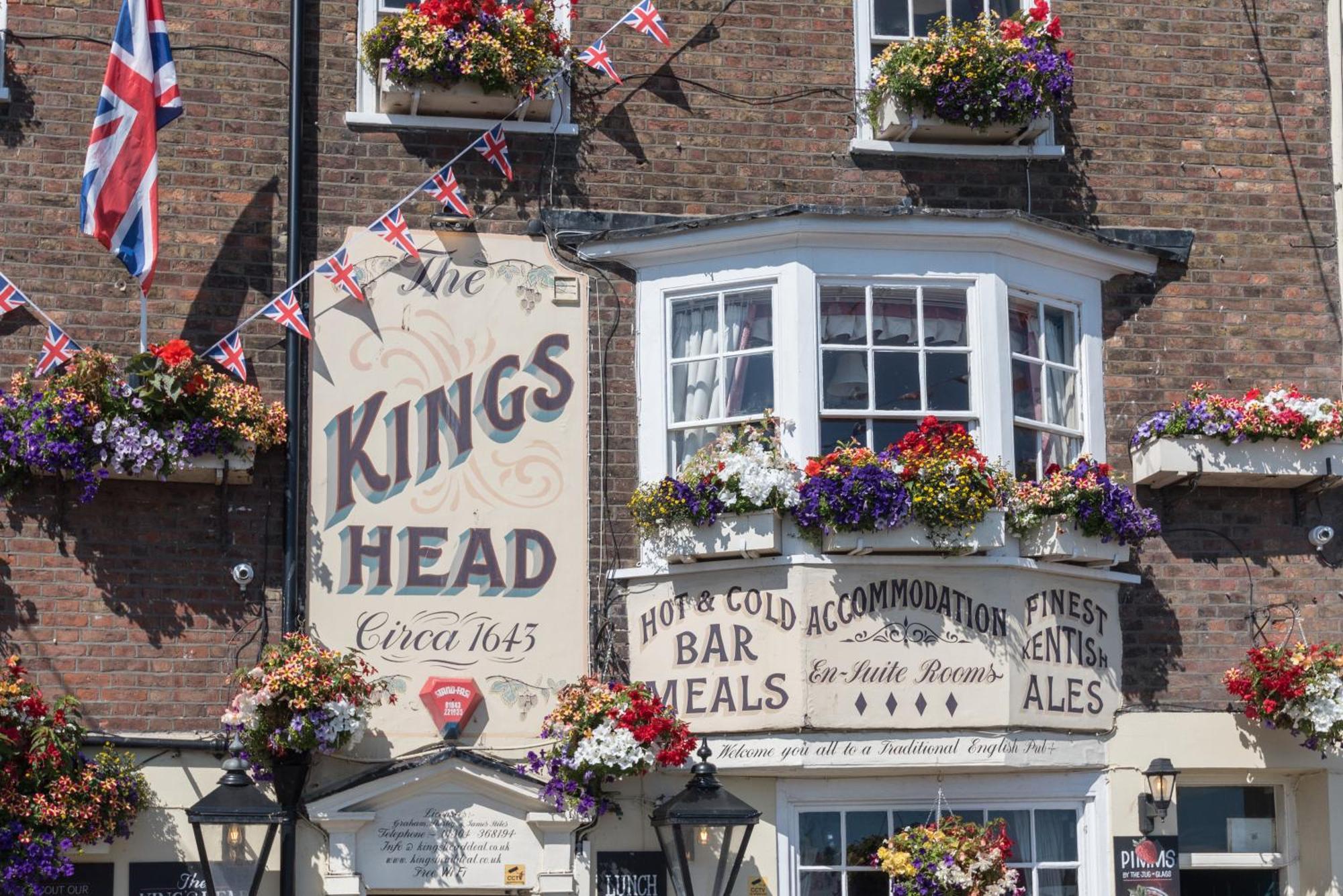 ディール The Kings Head Bed & Breakfast エクステリア 写真